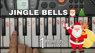 Jingle Bells Easy Piano Tutorial [upl. by Schnurr]