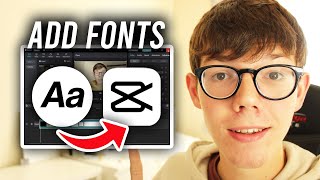 How To Add Custom Fonts On CapCut PC  Full Guide [upl. by Kincaid629]