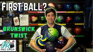 How To Choose Your First Bowling Ball  Brunswick Twist  Ideal First Ball [upl. by Norvol]