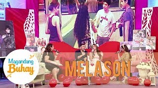 MelaSon looks back on their time inside the PBB house  Magandang Buhay [upl. by Aihtnyc]