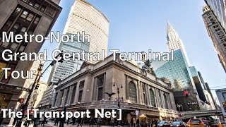 Train Station Tour Grand Central Terminal NYC MetroNorth RR  60FPS [upl. by Auqenehs]