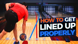 Pro Bowling Targeting Tip Get Lined Up Properly for Higher Scores [upl. by Atnohsal]