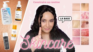 ROUTINE SKINCARE  la base pour construire sa routine acné tâches rosacée [upl. by Durrett]