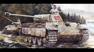 2 SS Panthers vs 21 US Shermans [upl. by Analeh]