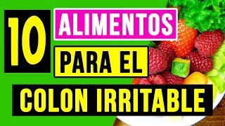 Alimentos para COLON IRRITABLE ► LOS 10 MEJORES [upl. by Ayocal]