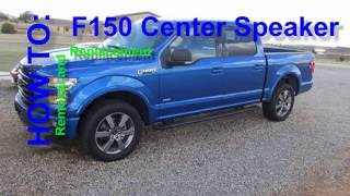 How To 2016 F150 Center Speaker Removal amp Replacement [upl. by Ahsaenat]