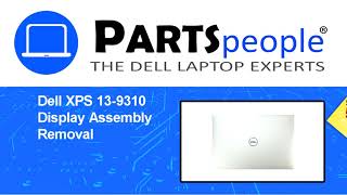 Dell XPS 139310 P117G002 Display Assembly HowTo Video Tutorial [upl. by Ilecara]