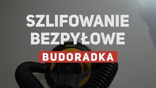 Bezpyłowe szlifowanie gładzi gipsowej [upl. by Queena897]