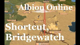 Albion Online  Caerleon to Bridgewatch fast almost safely [upl. by Corwun90]