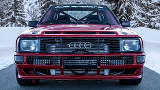 700HP AUDI SPORT QUATTRO  INSANE SOUND amp PERFORMANCE  THE PERFECT REPLICA [upl. by Leland]