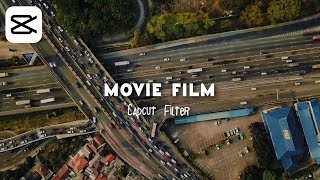 Movie Film CapCut Filter  cinematic film capcut editing tutorial [upl. by Nitsirk]