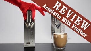 Aerolatte Milk Frother  Exclusive Review [upl. by Pfosi725]