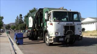 Waste Management Garbage Trucks [upl. by Accebor]