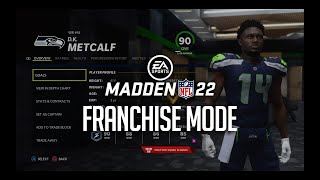 Madden NFL 22  Introduction To Franchise Mode │ PS4 [upl. by Bergman572]