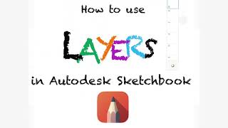 How to use Layers in Autodesk Sketchbook [upl. by Inilam]