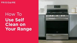 How To Use Self Clean On Your Range [upl. by Akived]