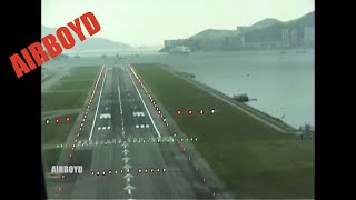 Landing At Hong Kong Kai Tak 20 Years Ago  IGS 13 [upl. by Normand494]