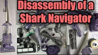 Disassembly of a Shark Navigator Lift Away Vacuum Cleaner  Whats Inside [upl. by Fabrianna]