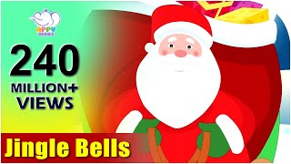 Jingle Bells with Lyrics  Kids Christmas Songs  Appu Series [upl. by Devona]