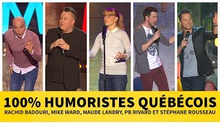 100 Humoristes québécois [upl. by Rozella]