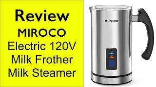 Review Miroco Milk Frother  How to make froth milk at home [upl. by Elinor]