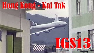 Hong Kong Kai Tak Airport  THE LEGEND HistoryampOps [upl. by Leschen]