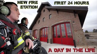 First 24 Hours in a New Fire Station  A Day in the Life [upl. by Ennirak92]