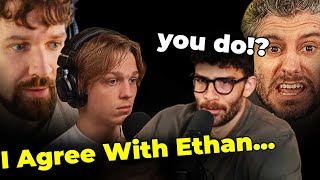 Hasan Tries To Stop Dean From Watching Ethans Video And It BACKFIRES [upl. by Ing]