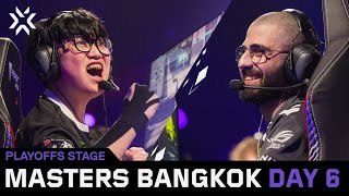 VALORANT Masters Bangkok  Playoffs  Day 1 [upl. by Groeg125]