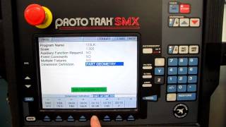 Proto TRAK CNC Mill Basic 2Axis Program Setup [upl. by Cid]