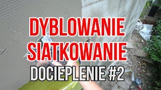 Obróbka okna kołkowanie siatkowanie  Docieplenie 2 [upl. by Sivartal]