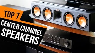 7 Best Center Channel Speakers Reviews [upl. by Toolis668]