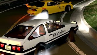 Assetto Corsa × Initial D Kansei Dorifto Eng Sub中字 [upl. by Saitam]