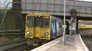 Half an Hour at 216  Birkenhead North Station 1022017  Class 507 508 terminus [upl. by Kenley]