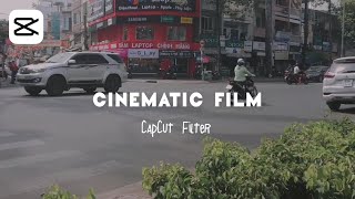 Cinematic Film CapCut Filter  capcut editing tutorial [upl. by Ydnec254]