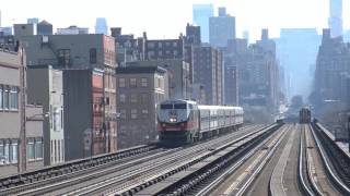 Railfanning NYC Grand Central Penn Station Harlem125 Station and More [upl. by Greenland533]