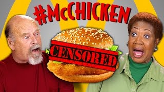 ELDERS REACT TO McCHICKEN Viral Trend [upl. by Iasi628]